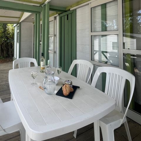 Chalet 8 personen - Chalet Double Standard 35m² 4 kamers - zonder airconditioning 1/8 pers