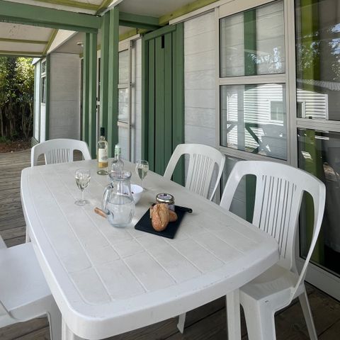 Chalet 8 Personen - Standard Doppel Chalet 35m² 4 Schlafzimmer - ohne Klimaanlage 1/8 pers.