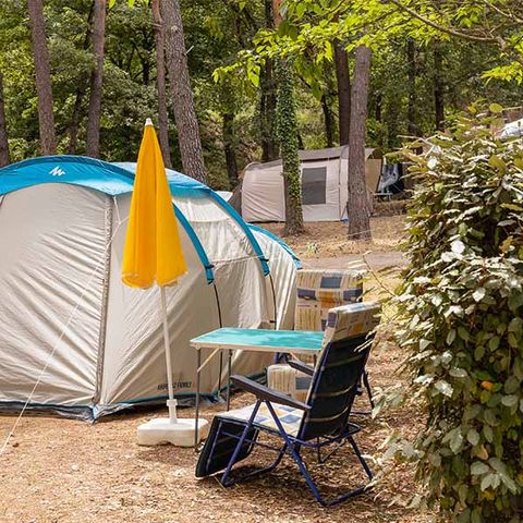 STAANPLAATS - Standplaats 80 m² Tent