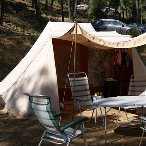 STAANPLAATS - Standplaats 80 m² Tent