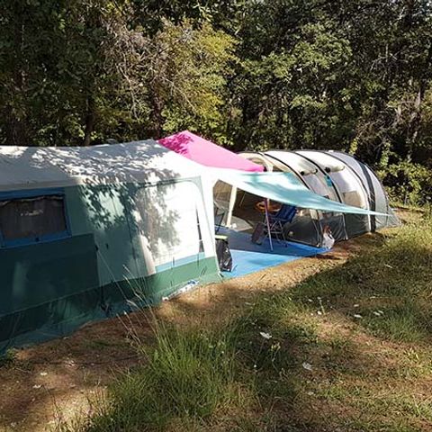 STAANPLAATS - Standplaats 100m² Tent