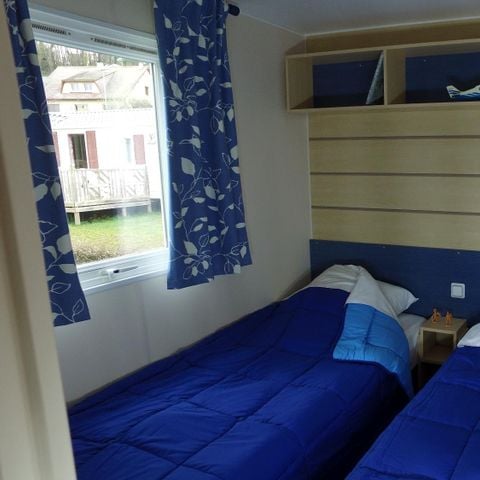 MOBILHOME 5 personnes - Mobil-home standard 29 m2 (2ch-4/5 pers) + TV + terrasse 4/5 pers