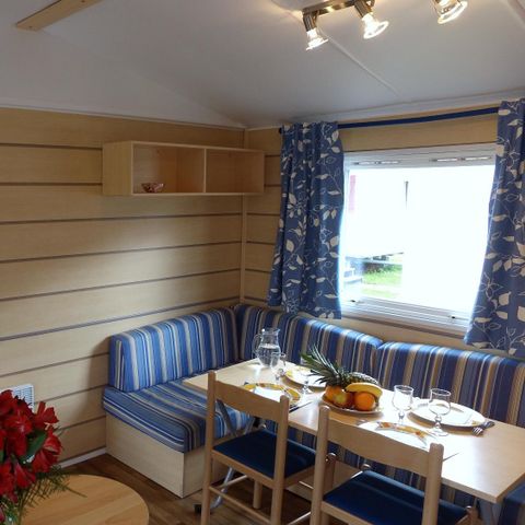 Mobile home 4 persons - Standard mobile home 29 m2 (2bed-4p) + TV + terrace