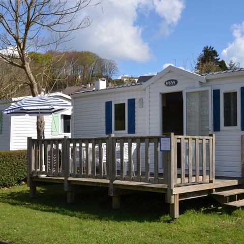 Mobile home 4 persons - Standard mobile home 29 m2 (2bed-4p) + TV + terrace