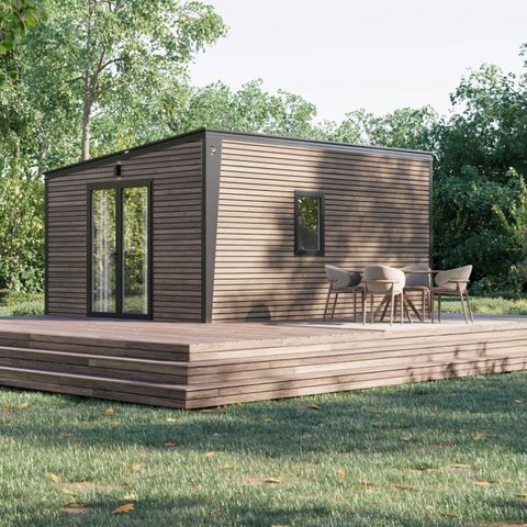 Mobile home 2 persons - Premium mobile home 20m² (1 bdrm-2 pers) + TV + terrace