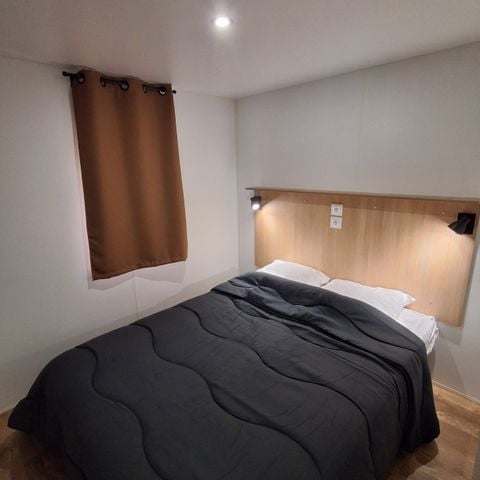 Mobilheim 4 personen - Mobilheim Premium 33m2 (2 Schlafräume-4 Pers.) + TV + Terrasse