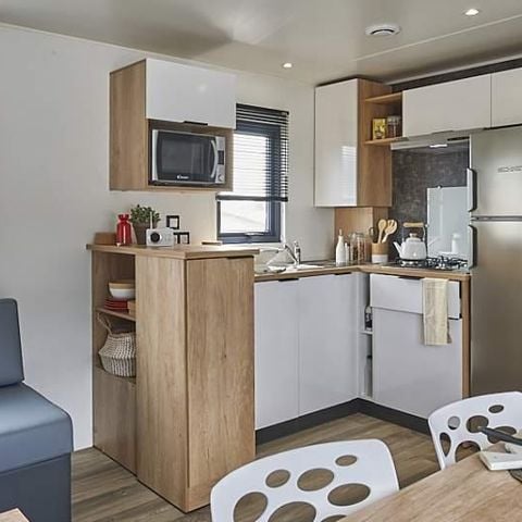 Mobilhome 6 personnes - Exclusif - Climatisation - Wifi - 3 chambres - 2 salles de bain - Village western
