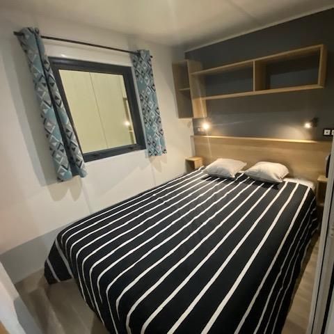 Mobile home 4 persons - Premium mobile home, 2 bedrooms, 2 shower rooms, sleeps 4 in a western village