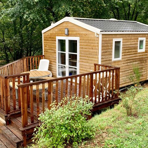 Mobile home 2 persons - Chalet Tiny house 1 bedroom and a sofa bed in the living room, sleeps 4
