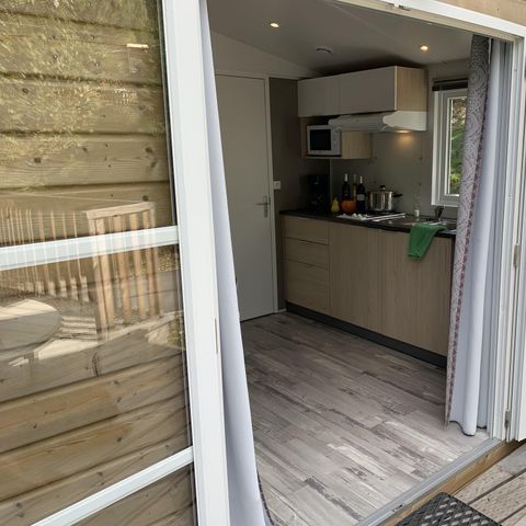 Mobile home 2 persons - Chalet Tiny house 1 bedroom and a sofa bed in the living room, sleeps 4