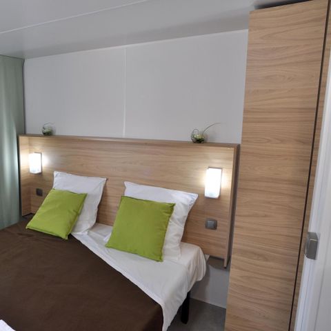 Mobile home 4 persons - Prestige trapper chalet, 2 bedrooms, 2 bathrooms, 2 trapper cabins