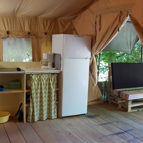 Tenda 5 persone - Lodge, senza servizi igienici