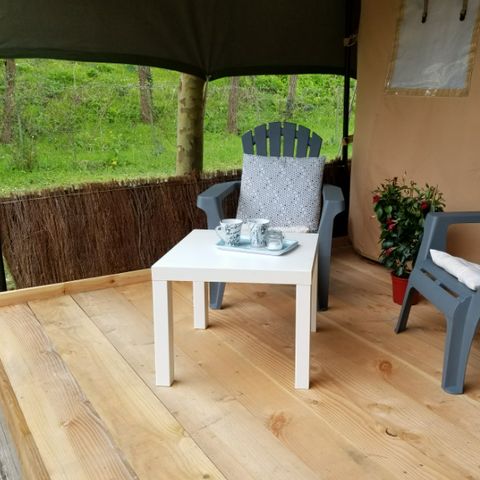 Zelt 5 personen - Lodge, ohne Sanitäranlagen