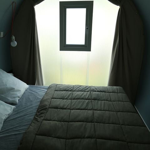 BUNGALOW DE LONA 4 personas - COCO DULCE sin instalaciones sanitarias 15 m2