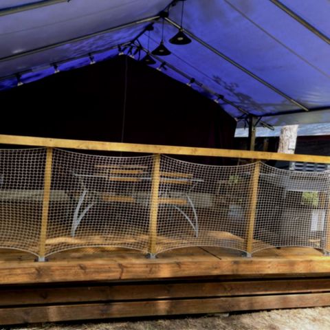 Canvas and wooden tent 6 persons - Lodge Safari Tent 4-6 People