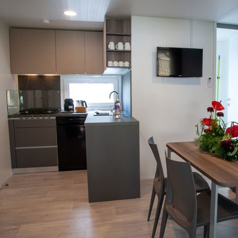 MOBILHOME 6 personas - Mobil-Home Privilège 6 Personas - jacuzzi privado