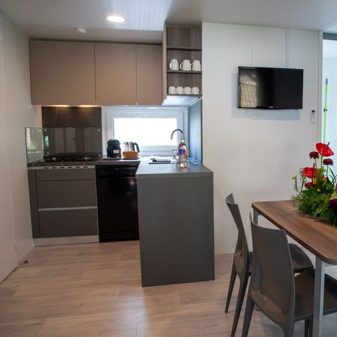 Mobile home 6 persons - Mobil-Home Privilège 6 People - private jacuzzi