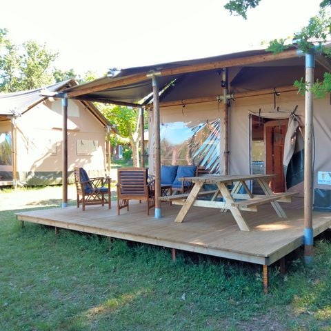 Canvas bungalow 4 persons - Lodge Tent