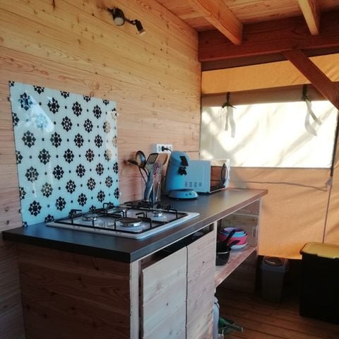 Canvas bungalow 5 persons - Lodge Tent
