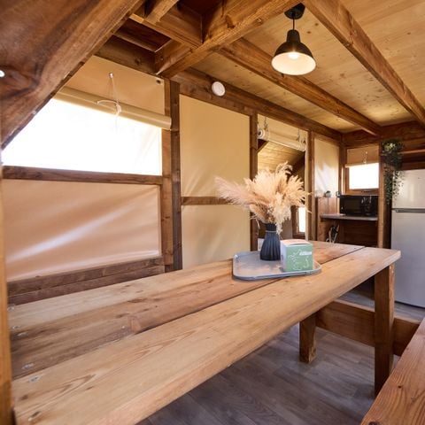 TENTE TOILE ET BOIS 4 personnes - Caba-Logde Evasion