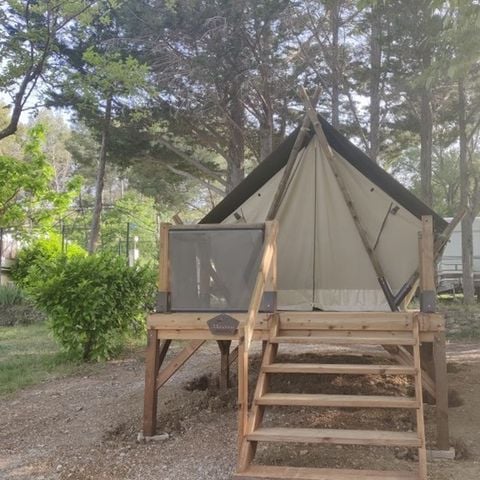 TENTE TOILE ET BOIS 2 personnes - Tente Mooera - 1 Chambre