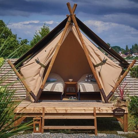 Safarizelt 2 Personen - Zelt Mooera - 1 Zimmer