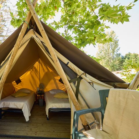 Safaritent 2 personen - Mooera Tent - 1 Slaapkamer