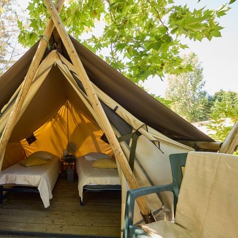 TENTE TOILE ET BOIS 2 personnes - Tente Mooera - 1 Chambre
