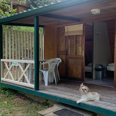 CHALET 2 persone - Camp'Nature+ senza servizi igienici 20m².