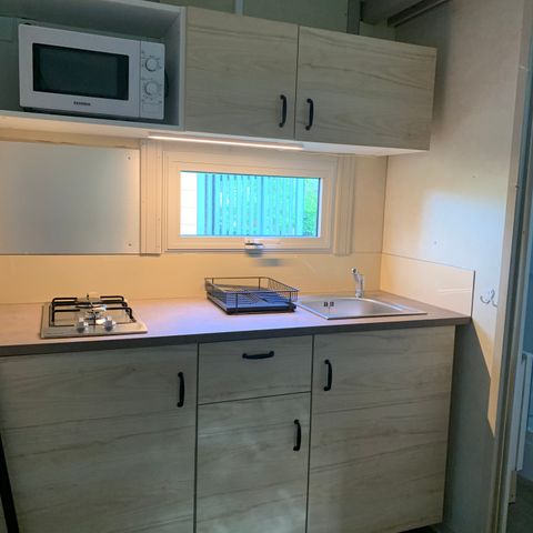 Chalet 5 personen - Chalet n°2 ter Club 33 m2 met alle comfort en TV