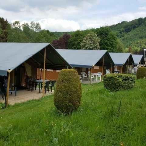 Tente en toile et en bois 5 personnes - Lodge de Luxe, SL, sans sanitaires