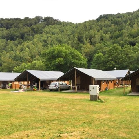 Tente en toile et en bois 5 personnes - Lodge de Luxe, SL, sans sanitaires