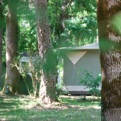 Glampingtent 4 personen - Eco 16m² (2 kamers) 4 pers