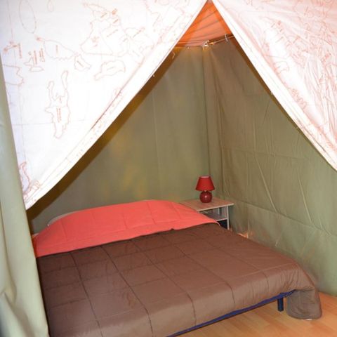 Bungalow in tela 4 persone - Eco 16m² (2 camere da letto) 4 pers.