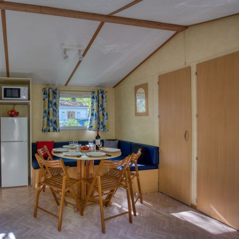 Stacaravan 6 personen - Barbarie Eco 34m² (3 kamers) 6 pers