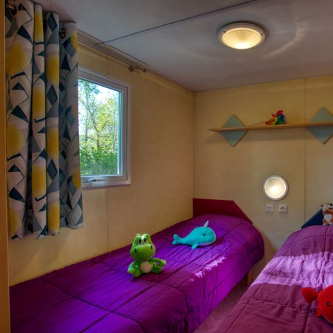 Mobilheim 6 Personen - Barbarie Eco 34m² (3 Schlafzimmer) 6 Pers.