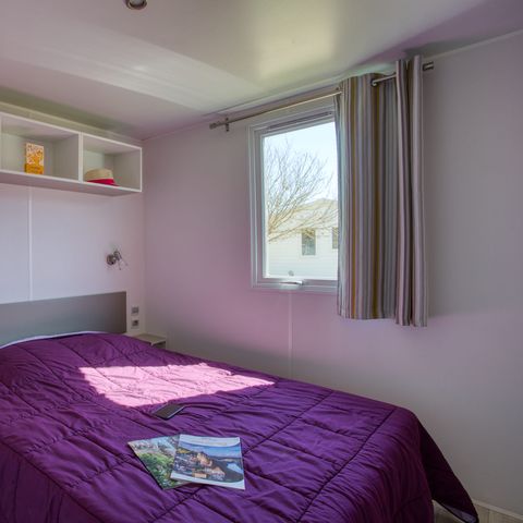 Mobilheim 4 personen - Mobilheim Confort 30m² (2 Zimmer) - überdachte Terrasse 13m² + TV 4 pers.