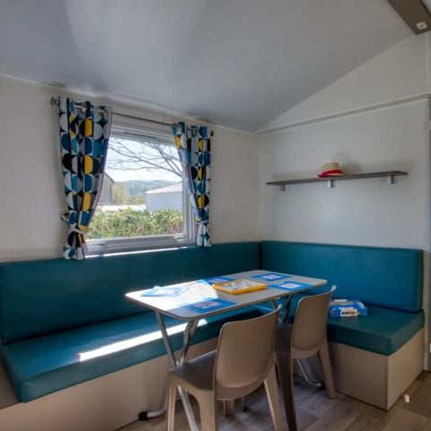 Mobilheim 4 personen - Confort 26m² (2 Zimmer) - überdachte Terrasse + TV 4 pers.