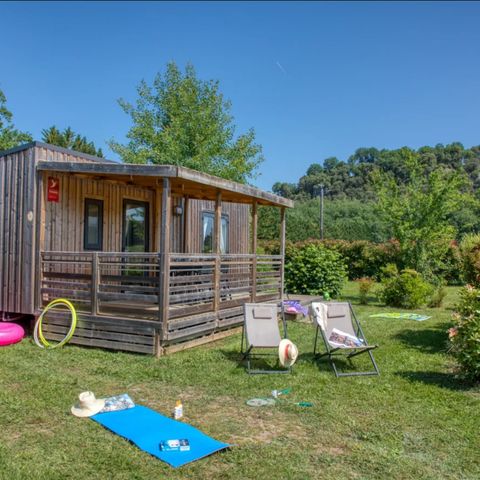 MOBILHOME 4 personas - Mobil home Premium 34m² (2 habitaciones) - aire acondicionado + lavavajillas + TV 4 pers.