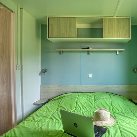 MOBILHOME 6 personas - Mobil-home Premium 36m² (3 habitaciones) - aire acondicionado + lavavajillas + TV 6 pers.