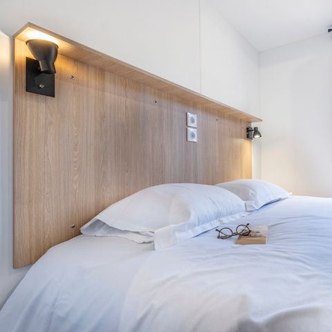 MOBILHOME 6 personnes - NEW// HomeFlower Premium 35m²- 3 chambres + Terrasse semi-couverte + LV + TV + Draps + Clim -