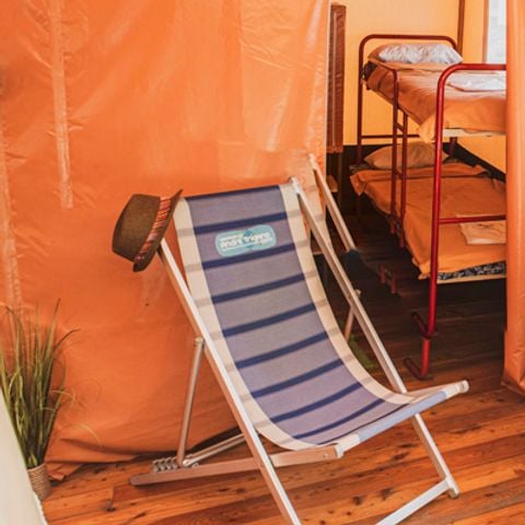 Canvas bungalow 5 persons - Bengali (without sanitary facilities)