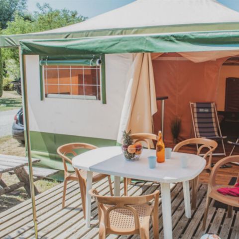 Bungalow de lona 5 personas - Bengalí (sin instalaciones sanitarias)