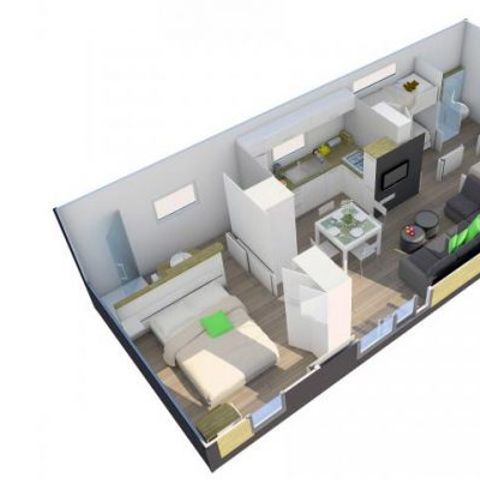 MOBILHOME 4 personas - Loisir Prestige TAOS 35 m²