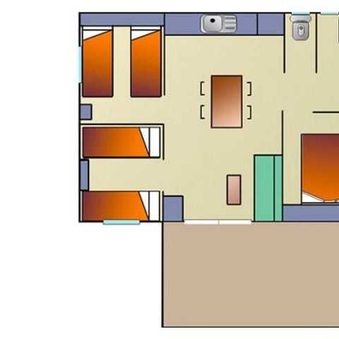 Chalet 6 personen - Comfort