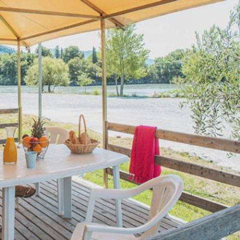 Tente en toile et en bois 6 personnes - SUN LODGE