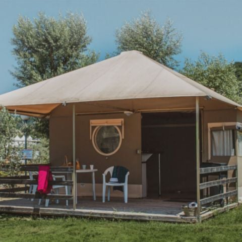 Canvas and wooden tent 6 persons - SUN LODGE