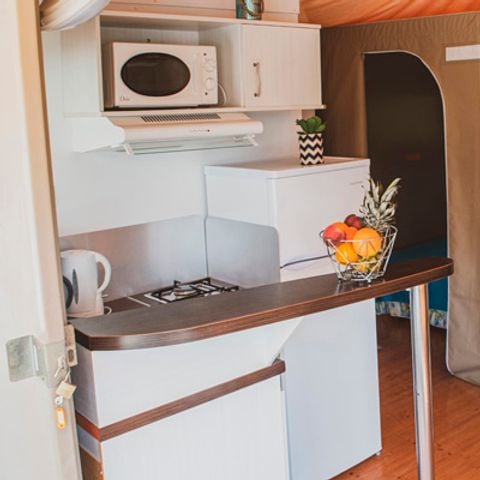 TENTE TOILE ET BOIS 6 personnes - SUN LODGE