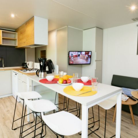 Mobilhome 7 personnes - Sunêlia Prestige 40m² - 6-7pl - 3 chambres