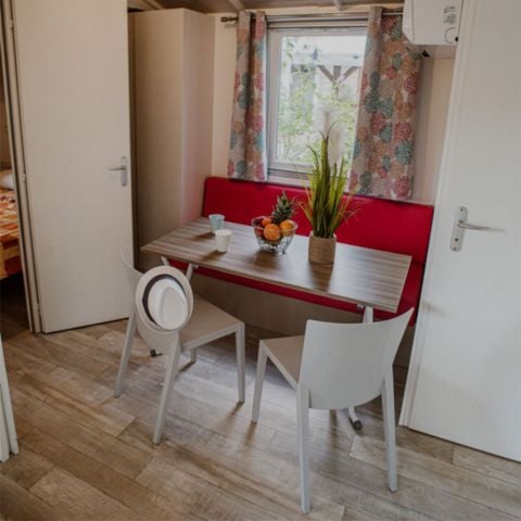 Stacaravan 5 personen - Cottage Confort 27m², 5pl-2ch